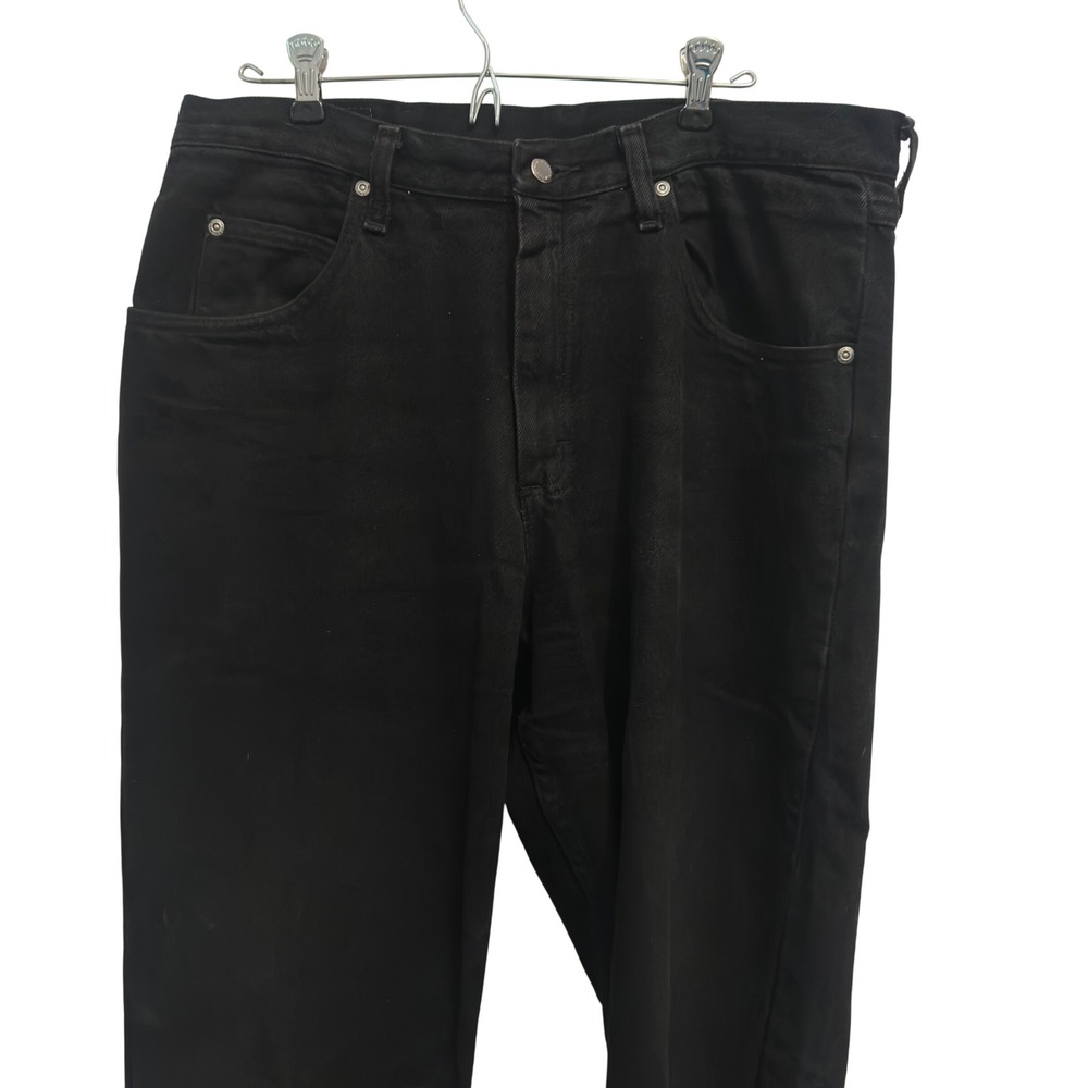 Wrangler Hero Mens Relaxed Fit Jeans Black‎ Cotton Denim Straight 34x32 976T1CB